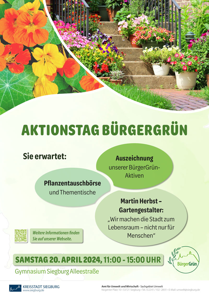 BürgerGrün - Plakat