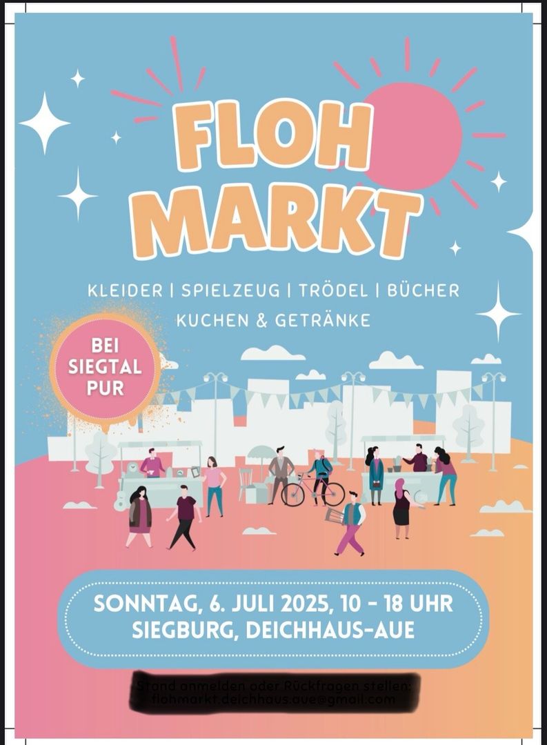 Flyer Flohmarkt