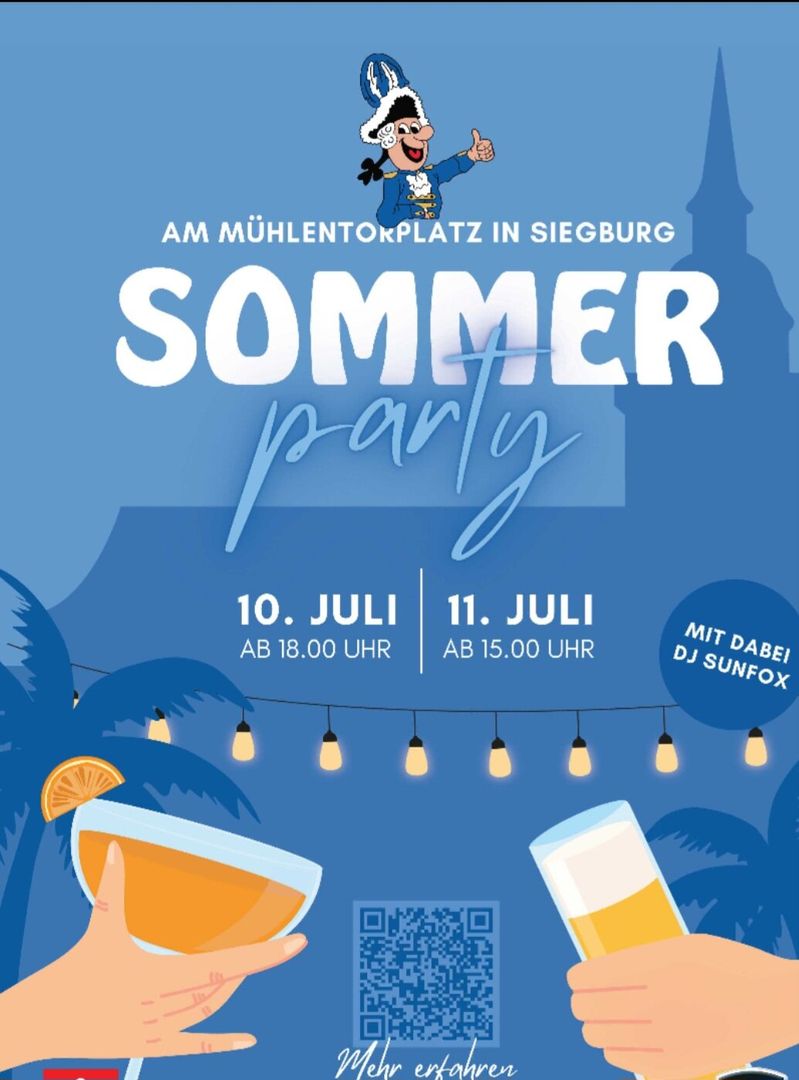 Einladung zur Sommerparty