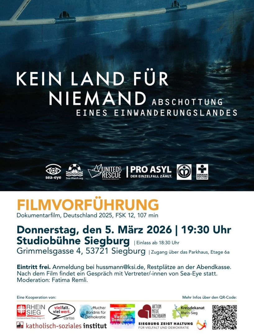 Kein Land für Niemand - Filmplakat