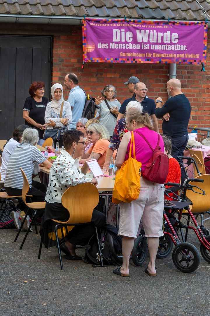 Aktion Siegburg zeigt Haltung