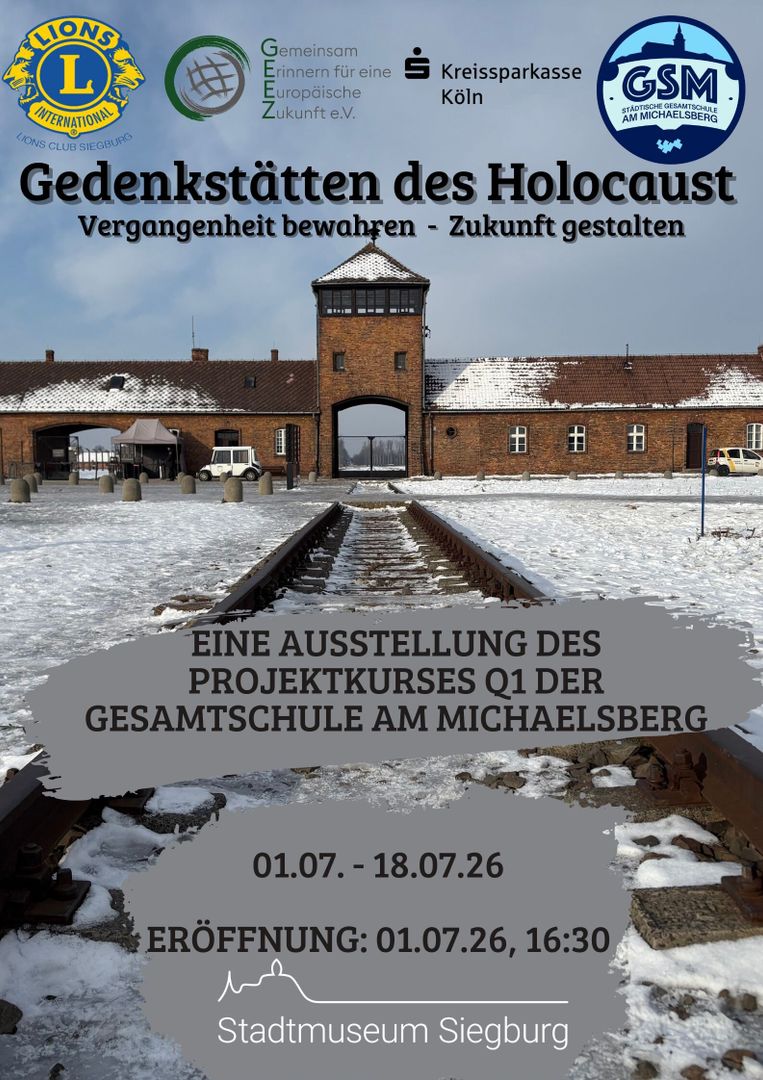 Ausstellung der Gesamtschule am Michaelsberg Siegburg