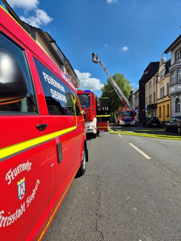 Feuerwehr Siegburg - Einsatzbild Feuerwehr Siegburg - Einsatzbild