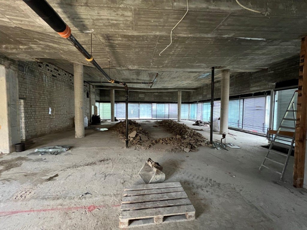 Rathaussanierung - Baufortschritt am 01.03.2022