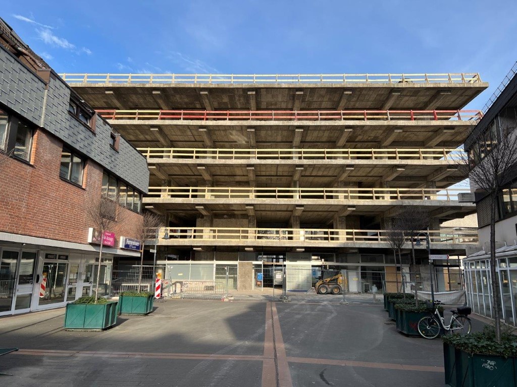 Rathaussanierung - Baufortschritt am 01.03.2022