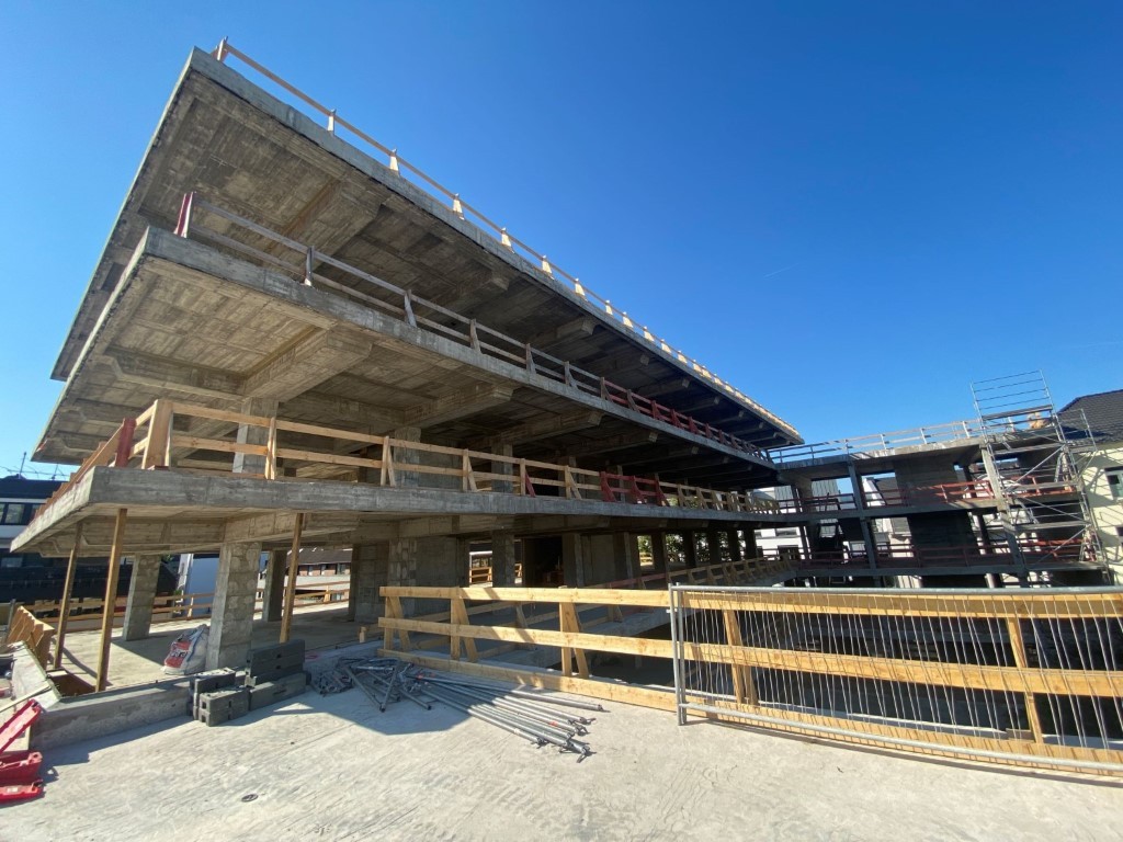 Rathaussanierung - Baufortschritt am 12.05.2022