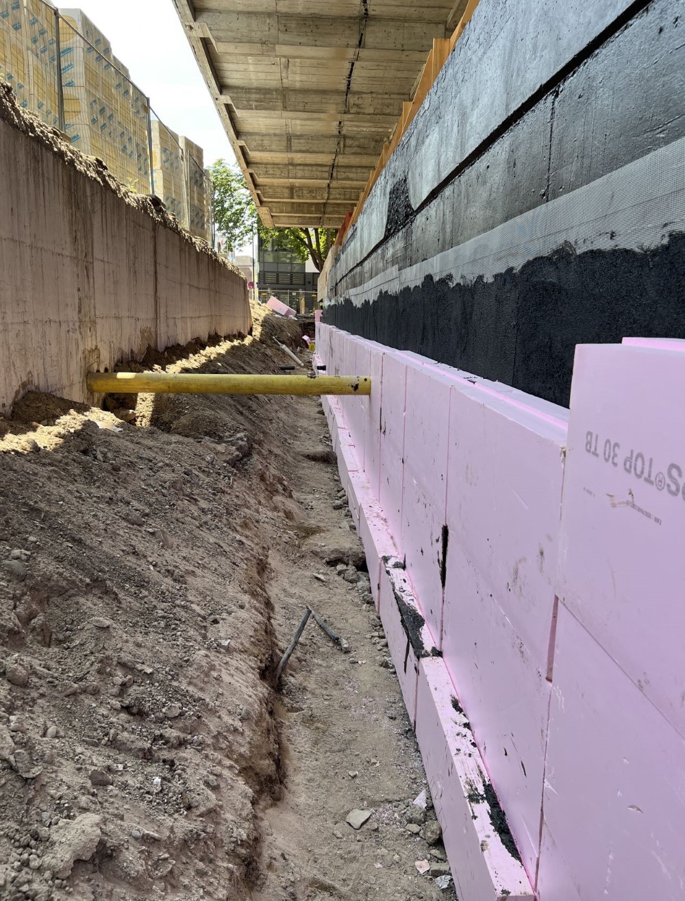 Rathaussanierung - Baufortschritt am 30.06.2022