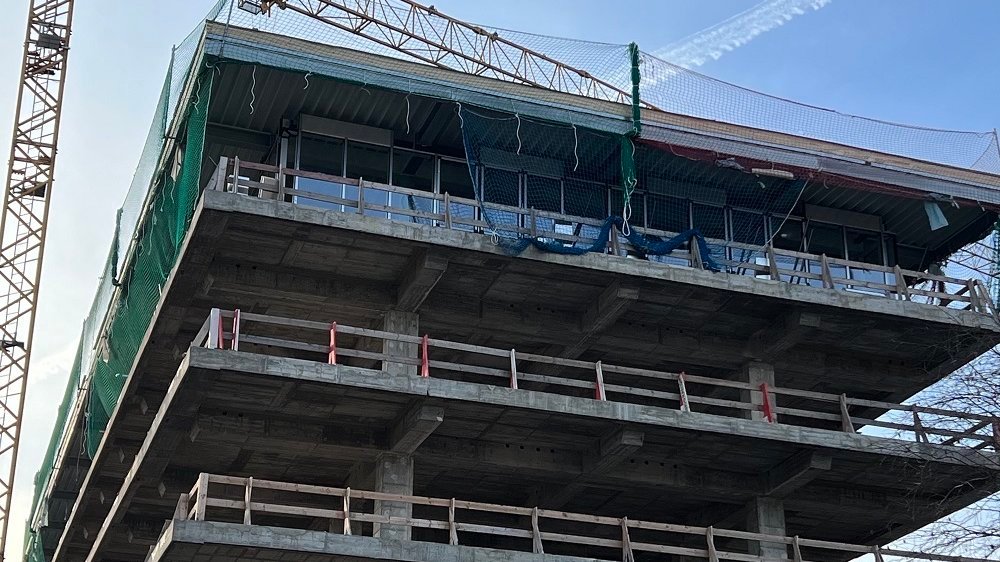 Rathaussanierung - Baufortschritt am 20.12.2022