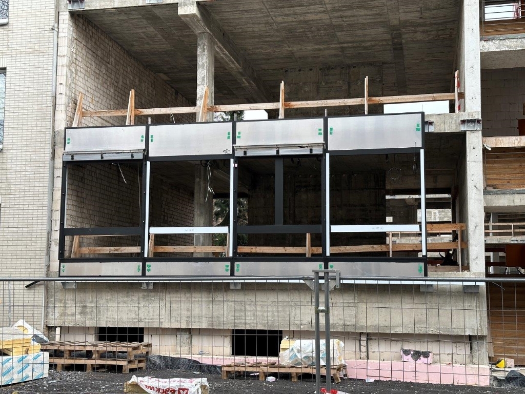 Rathaussanierung - Baufortschritt am 06.03.2023