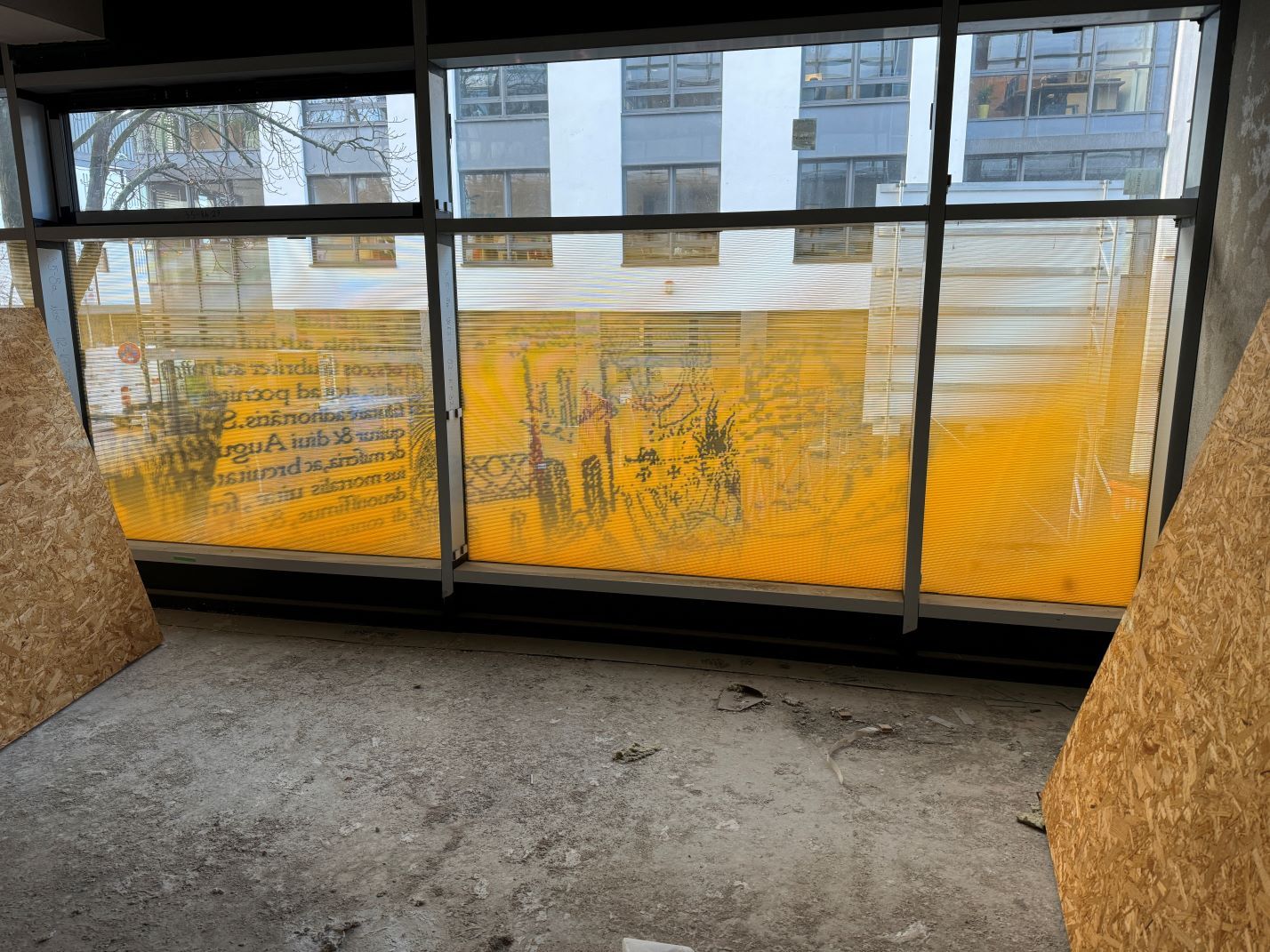 Rathaussanierung - Baufortschritt am 27.11.2023