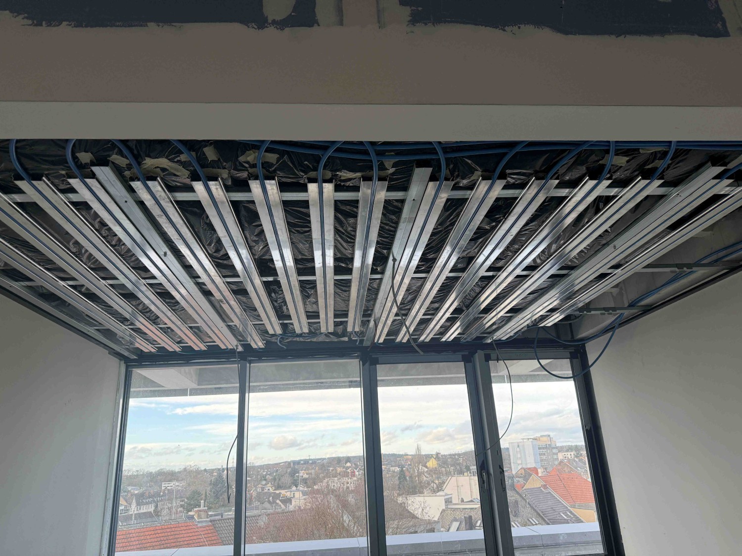 Rathaussanierung - Baufortschritt am 30.01.2025