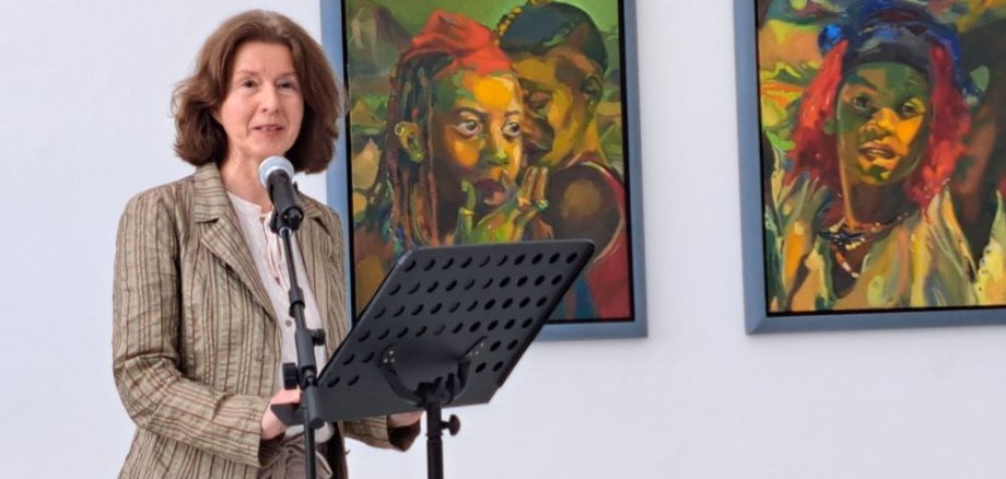 Vernissage Ruth Baumngart Klaus Ridder