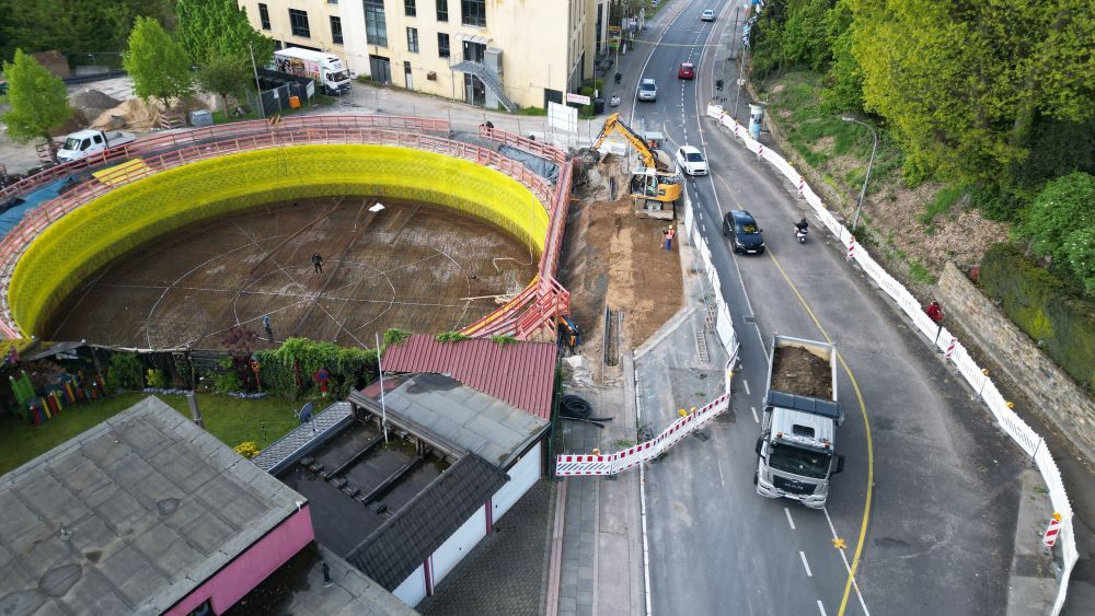 Regenrückhaltebecken