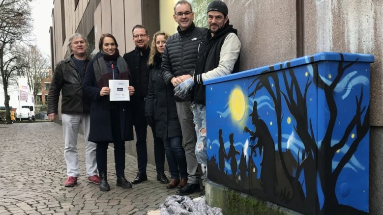 Stromkästenbemalung 1 Stromkästenbemalung 1