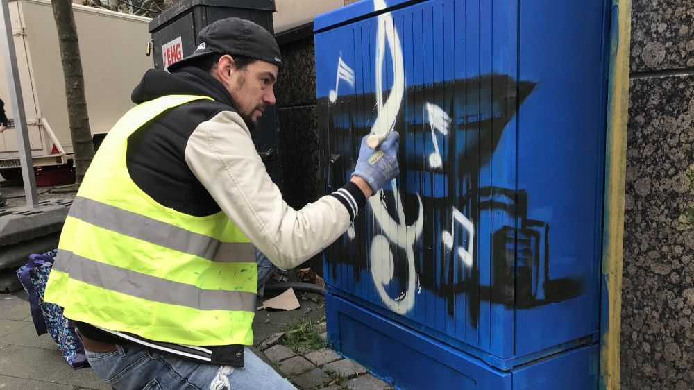 Stromkästenbemalung 2