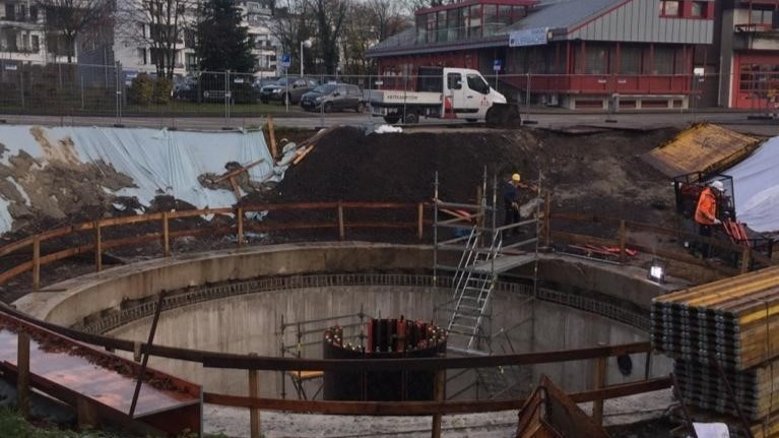 Regenrückhaltebecken Regenrückhaltebecken