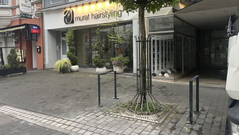 Radständer in der Kaiserstraße Radständer in der Kaiserstraße