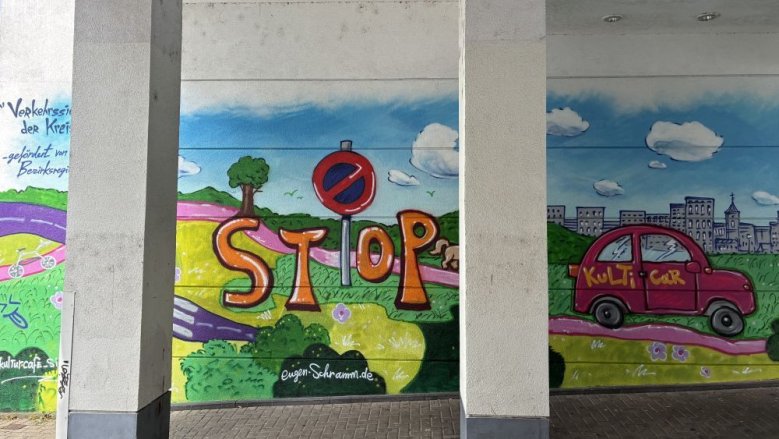 Graffiti Verkehrssicherheit Graffiti Verkehrssicherheit