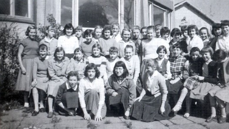 Eine Quarta des Mädchengymnasium 1957 Eine Quarta des Mädchengymnasium 1957