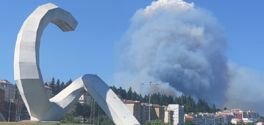 Waldbrand Guarda 2022