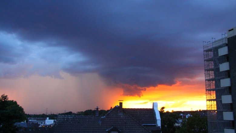 Regen über Siegburg Regen über Siegburg