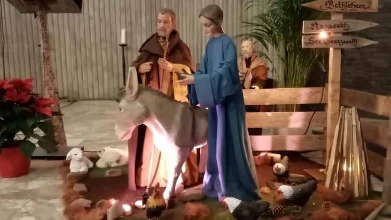 Krippe Krankenhauskapelle