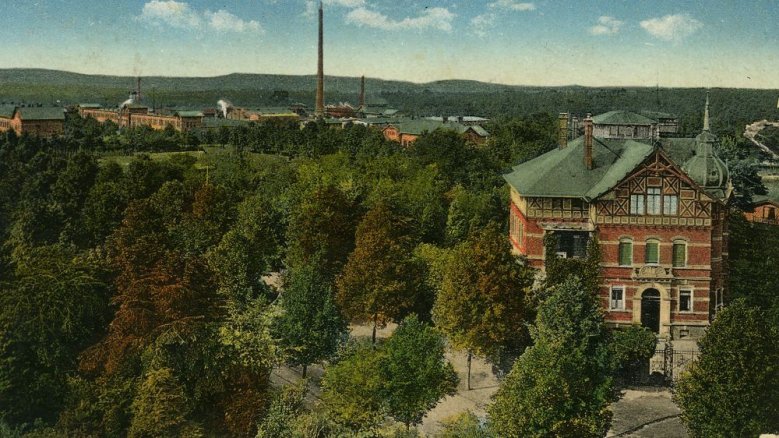Feuerwerkslaboratorium an der Luisenstraße, 1915