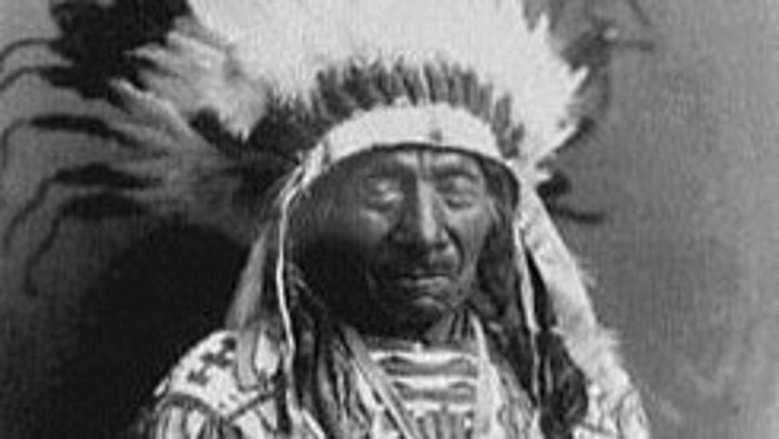 Indianerhäuptling Red Cloud