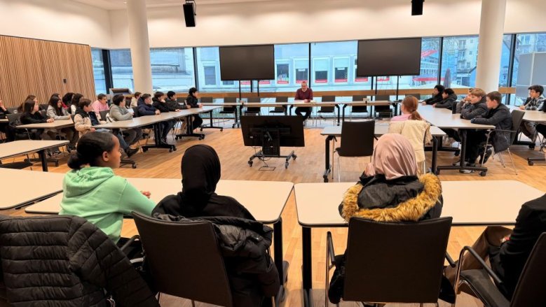 Gesamtschule Besuch Bürgermeister