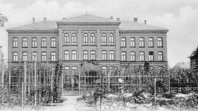 Ehemaliger Seminargarten im Jahr 1906