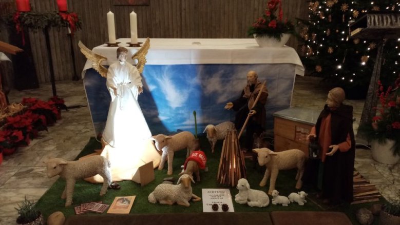 Krippe Krankenhauskapelle