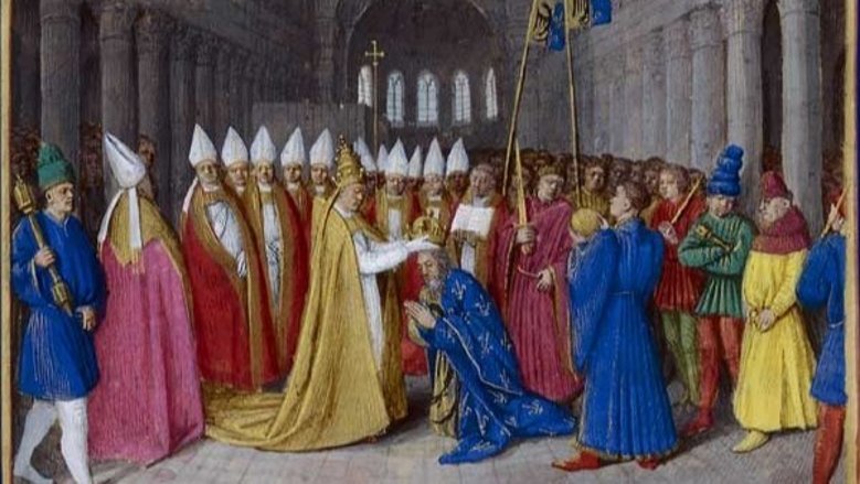 Krönung Karl der Große