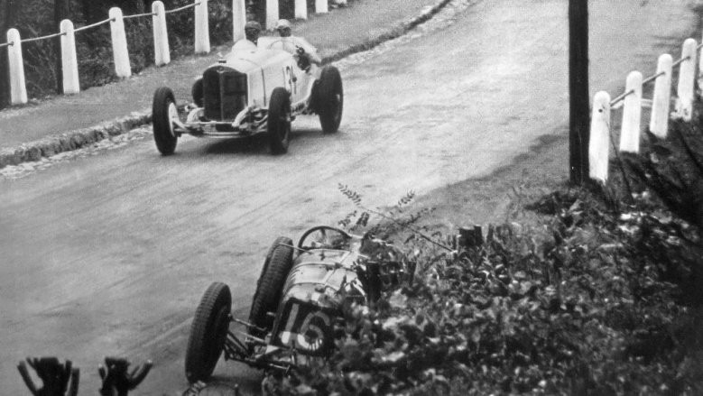 Hans Stuck beim GP der Tschechoslowakei
