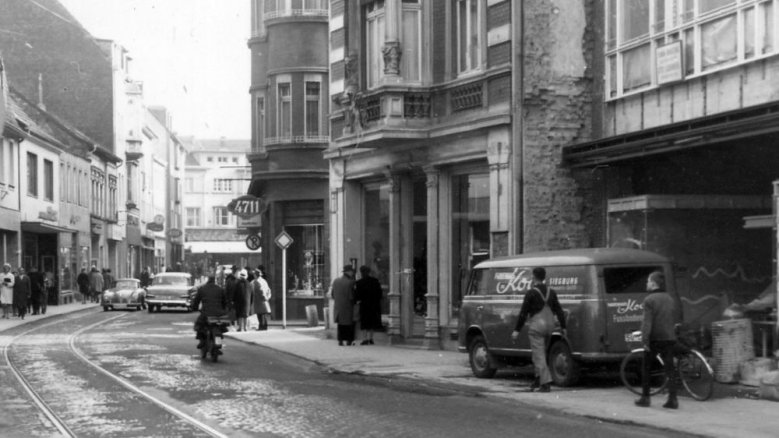 Kaiserstraße vor dem Ausbau