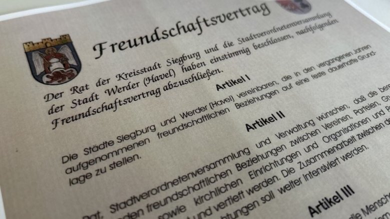 Freundschaftsvertrag Werder Freundschaftsvertrag Werder