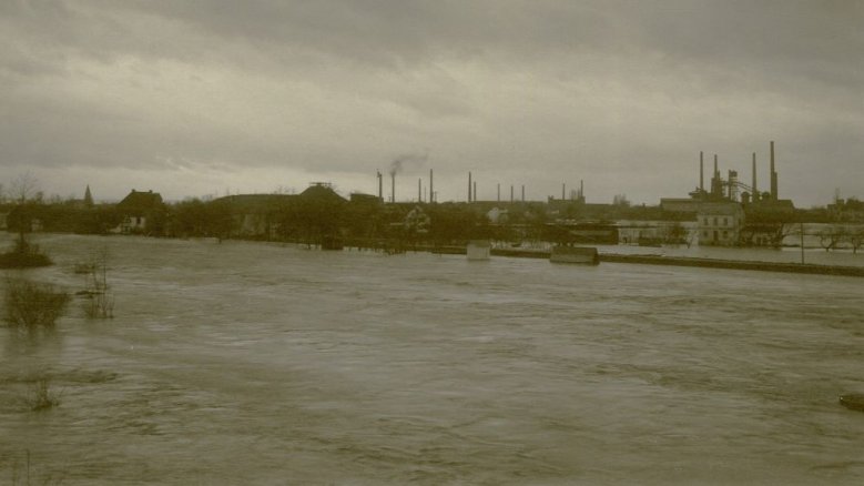 Aggerhochwasser 1909 Aggerhochwasser 1909
