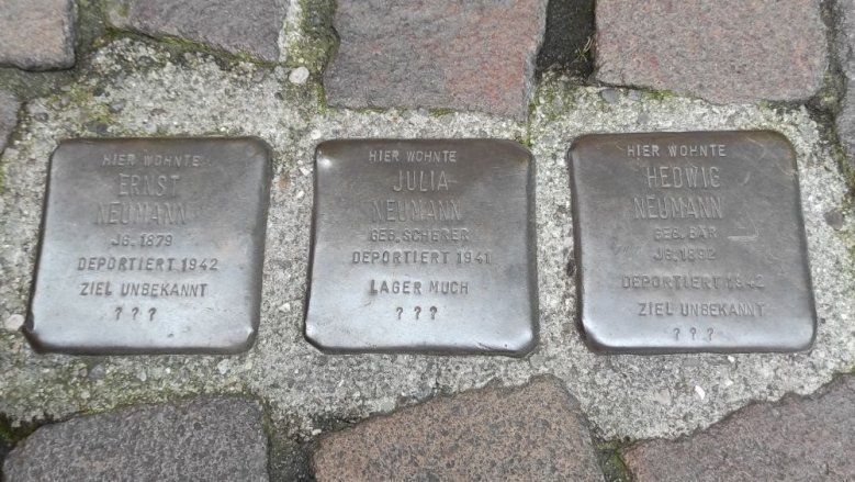 Stolpersteine Heumann Stolpersteine Heumann