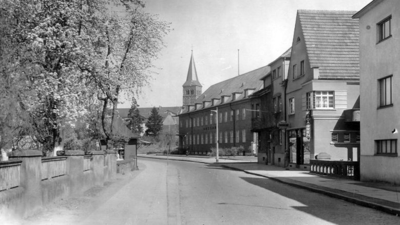 Neue Poststraße in der ersten Hälfte der 1930er Neue Poststraße in der ersten Hälfte der 1930er