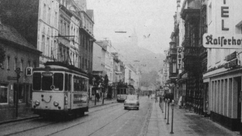 Kaiserstraße Anfang der 1960er Kaiserstraße Anfang der 1960er