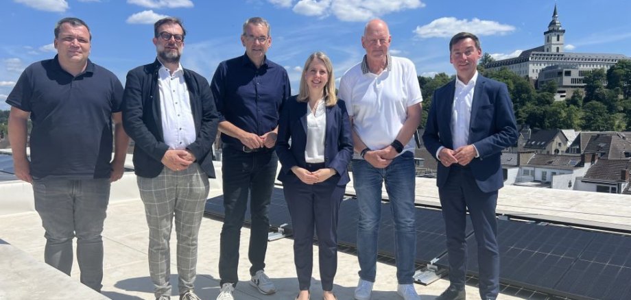 Verena Hubertz zu Besuch in Siegburg
