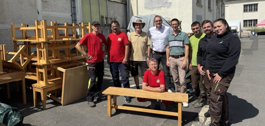 Spendenübergabe mit dem Netzwerk "Lohmar hilft"