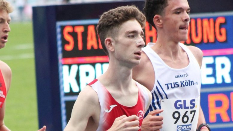 Timo Krein vom Leichtathletikzentrum Rhein-Sieg Timo Krein vom Leichtathletikzentrum Rhein-Sieg