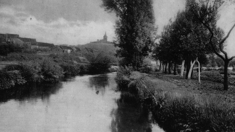 Mühlengraben in den 1920ern Mühlengraben in den 1920ern