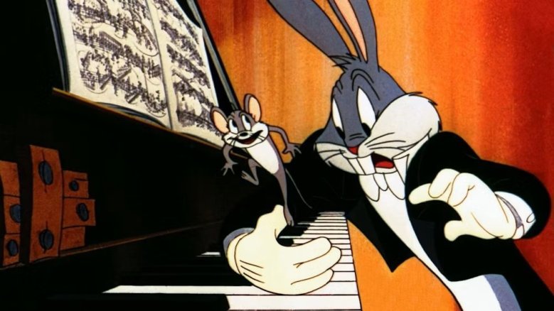 Bufs Bunny in "Rhapsody Rabbits" aus dem Jahre 1946 Bufs Bunny in "Rhapsody Rabbits" aus dem Jahre 1946