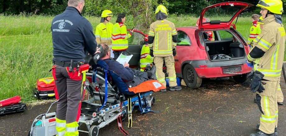 Feuerwehr Übung