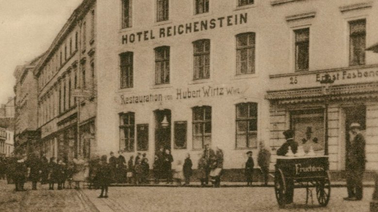 Markt im Jahr 1914 Markt im Jahr 1914