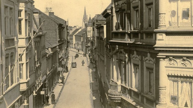 Kaiserstraße um 1910 Kaiserstraße um 1910