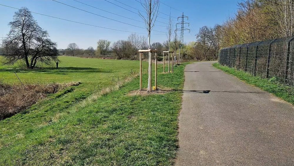 Regenrückhaltebecken Zange