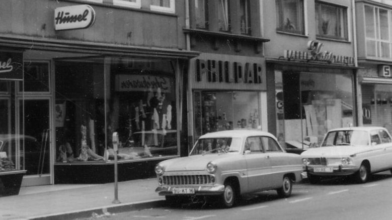 Parkuhren in der Kaiserstraße Parkuhren in der Kaiserstraße