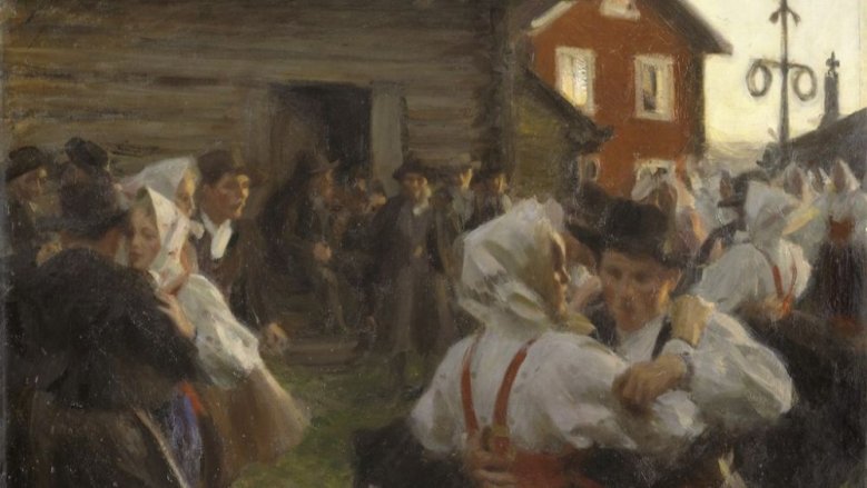 Midsommardans ("Mittsommertanz", 1897), Anders Zorn Midsommardans ("Mittsommertanz", 1897), Anders Zorn